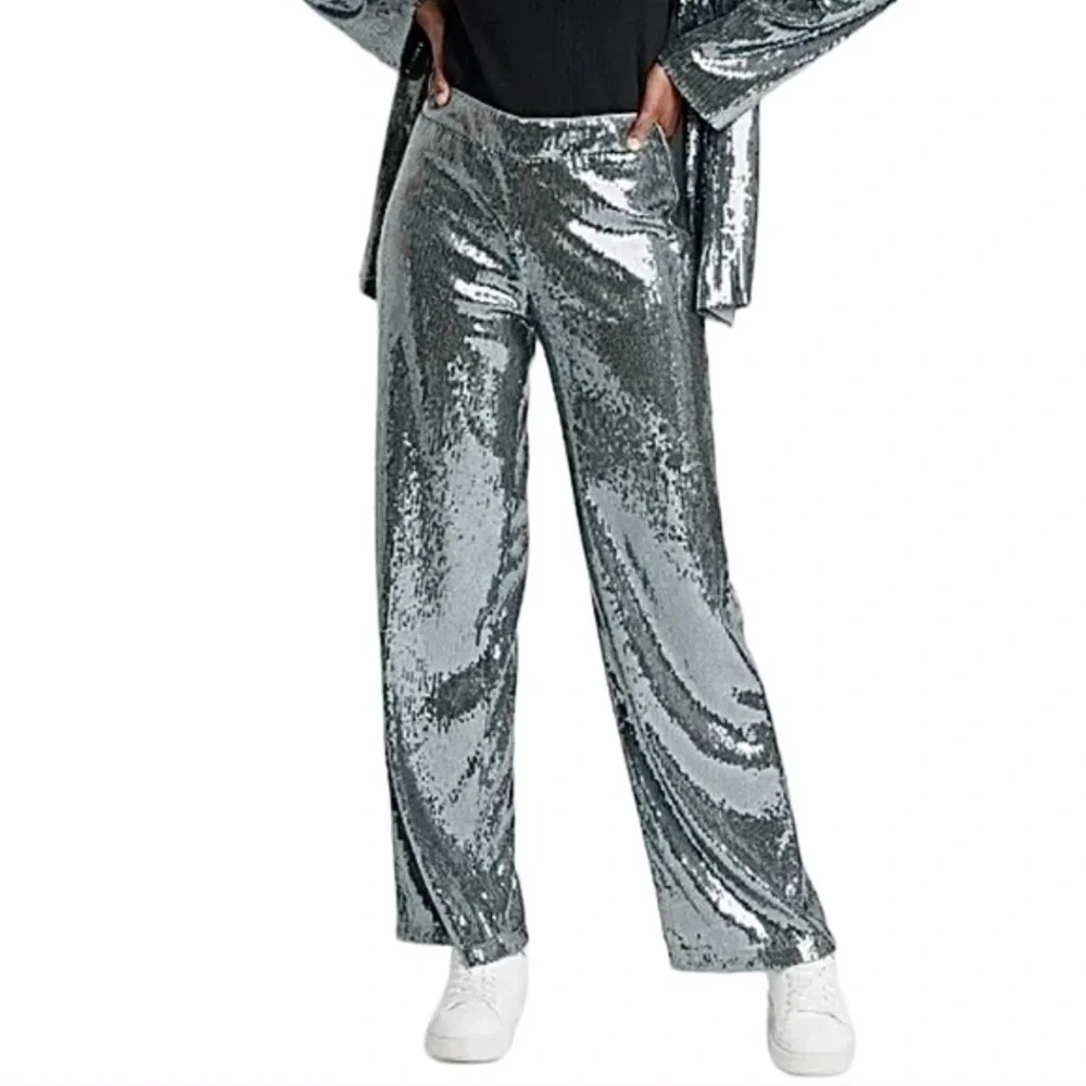 A New Day Women's Sequin Trouser‎ Pants